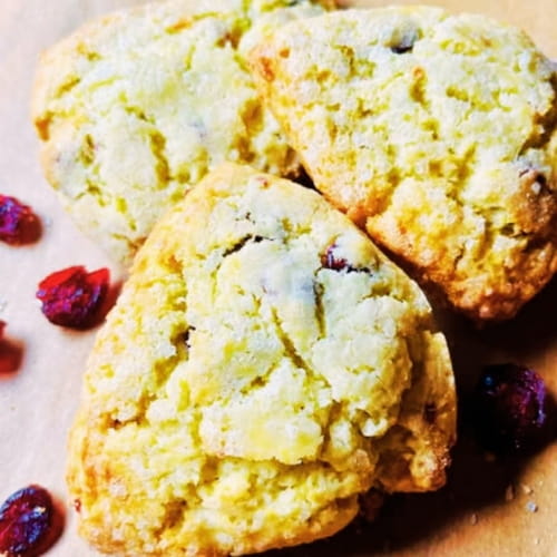 Moondance Desserts Gluten Free Cranberry Orange Scone