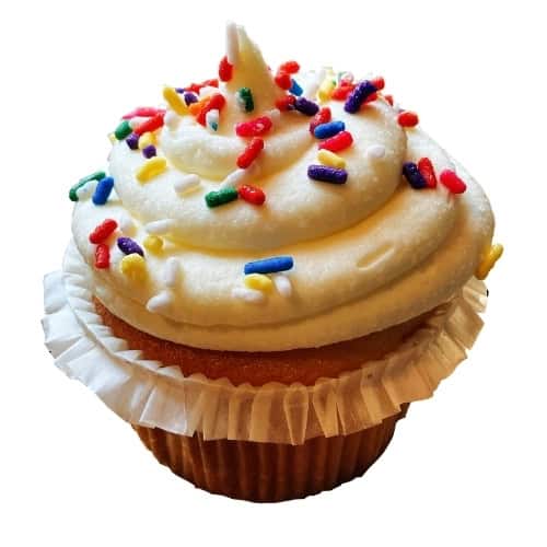 Moondance Desserts Gluten Free Yellow Cupcake