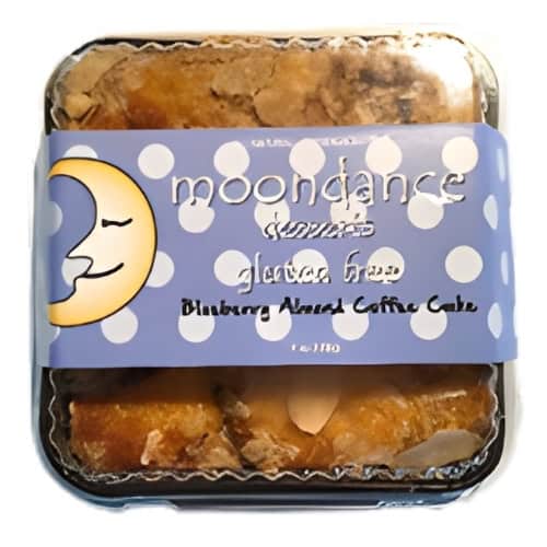 Moondance Desserts Gluten Free Blueberry Almond Coffee Cake Package