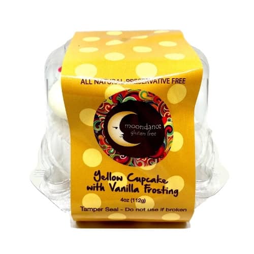 Moondance Desserts Gluten Free Yellow Cupcake Package